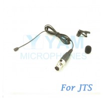 YAM Black LM2-C4J Lavalier Microphone For JTS Wireless Microphone