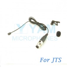 YAM Black LM2-C4J Lavalier Microphone For JTS Wireless Microphone
