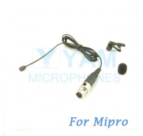 YAM Black LM2-C4M Lavalier Microphone For Mipro Wireless Mirophone