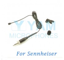 YAM Black LM2-C4SE Lavalier Microphone For Sennheiser Wireless Microphone