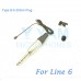YAM Black LM2-C6K Lavalier Microphone For Line 6 Wireless Microphone