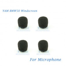 YAM BMW50 Mic Foam Windscreen For Headset Lavalier Lapel Tie-clip Mics