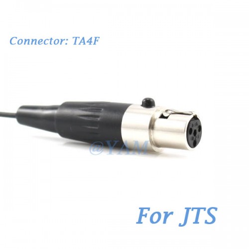YAM - YAM Black Y608-C4J Instrument Microphone For JTS Wireless 