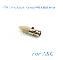 YAM C3A-A Adapter FOR YAM HM6 and EM6 Fit AKG Bodypack Transmitter
