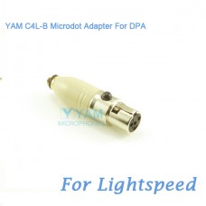 YAM C4L-B Microdot Adapter FOR DPA Fit Lightspeed Bodypack Transmitter