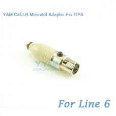 YAM C4LI-B Microdot Adapter FOR DPA Fit Line 6 Bodypack Transmitter