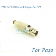 YAM C4PA-B Microdot Adapter FOR DPA Fit Paso Bodypack Transmitter
