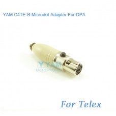 YAM C4TE-B Microdot Adapter FOR DPA Fit Telex Bodypack Transmitter