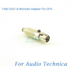 YAM C5AT-B Microdot Adapter FOR DPA Fit Audio Technica Bodypack Transmitter