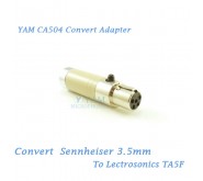 YAM CA504 Convert Sennheiser 3.5mm to Lectrosonics TA5F Bodypack Transmitter