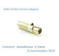 YAM CA504 Convert Sennheiser 3.5mm to Lectrosonics TA5F Bodypack Transmitter