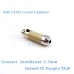 YAM CA509 Convert Sennheiser 3.5mm to Vocopro TA3F Wireless Bodypack Transmitter