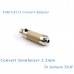 YAM CA515 Convert Sennheiser 3.5mm to Samson TA3F Wireless Bodypack Transmitter