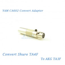YAM CA602 Convert Shure TA4F to AKG TA3F Wireless Bodypack Transmitter