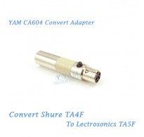 YAM CA604 Convert Shure TA4F to Lectrosonics TA5F Bodypack Transmitter