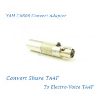 YAM CA606 Convert Shure TA4F to Electro Voice TA4F Wireless Bodypack Transmitter