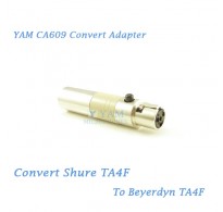 YAM CA609 Convert Shure TA4F to Beyerdynamic TA4F Wireless Bodypack Transmitter