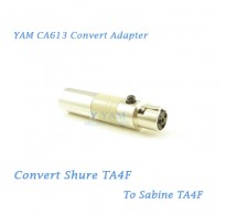 YAM CA613 Convert Shure TA4F to Sabine TA4F Wireless Bodypack Transmitter