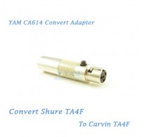 YAM CA614 Convert Shure TA4F to Carvin TA4F Wireless Bodypack Transmitter