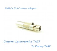 YAM CA709 Convert Lectrosonics TA5F to  Peavey TA4F Wireless Bodypack Transmitter