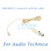 YAM Beige HM5-C4AT Headset Microphone For Audio Technica Wireless Microphone