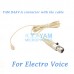 YAM Beige HM5-C4AV Headset Microphone For Electro-Voice Wireless Microphone