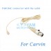 YAM Beige HM5-C4C Headset Microphone For Carvin Wireless Microphone