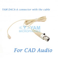 YAM D4CA Connector with the Cable For HM5 fit CAD Audio Wireless Microphones