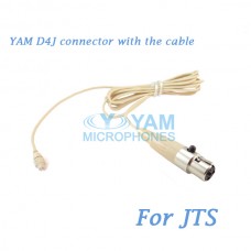 YAM D4J Connector with the Cable For HM5 fit JTS Wireless Microphones