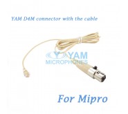YAM D4M Connector with the Cable For HM5 fit Mipro Wireless Microphones