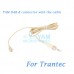 YAM Beige HM5-C4R Headset Microphone For Trantec Wireless Microphone
