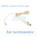 YAM Beige HM5-C5L Headset Microphone For Lectrosonics Wireless Microphone