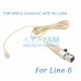 YAM Beige HM5-C6K Headset Microphone For Line 6 Wireless Microphone