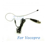 YAM Black EM1-C3P Earset Microphone For Vocopro Wireless Microphone