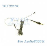 YAM Black EM1-C4AU Earset Microphone For Audio2000S Wireless Microphone
