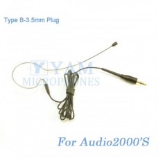 YAM Black EM1-C4AU Earset Microphone For Audio2000S Wireless Microphone