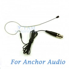 YAM Black EM1-C4AO Earset Microphone For Anchor Audio Wireless Microphone