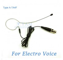 YAM Black EM1-C4AV Earset Microphone For Electro Voice Wireless Microphone