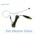 YAM Black EM1-C4AV Earset Microphone For Electro Voice Wireless Microphone