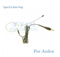 YAM Black EM1-C4AZ Earset Microphone For Azden Wireless Microphone