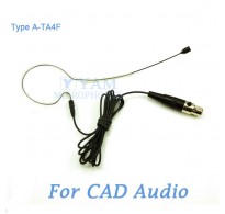YAM Black EM1-C4CA Headset Microphone For CAD Audio Wireless Microphone