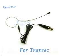 YAM Black EM1-C4R Headset Microphone For Trantec Wireless Microphone