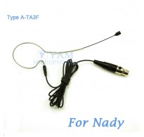 YAM Black EM1-C4Z Earset Microphone For Nady Wireless Microphone