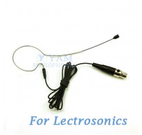 YAM Black EM1-C5L Headset Microphone For Lectrosonics Wireless Microphone