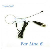 YAM Black EM1-C6K Headset Microphone For Line 6 Wireless Microphone