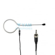 YAM Black EM2-C4W Earset Microphone For  SONY Wireless Mirophones Designed For Children