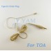 YAM Beige EM2-C4O Earset Microphone For TOA Wireless Microphone Designed For Children