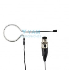 YAM Black EM2-C5L Earset Microphone For Lectrosonics Wireless Microphone Designed For Children