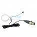 YAM Black EM2-C4AT Earset Microphone For Audio Technica Wireless Microphone Designed For Children