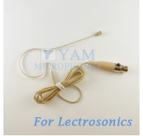 YAM Beige EM2-C5L Earset Microphone For Lectrosonics Wireless Microphone Designed For Children